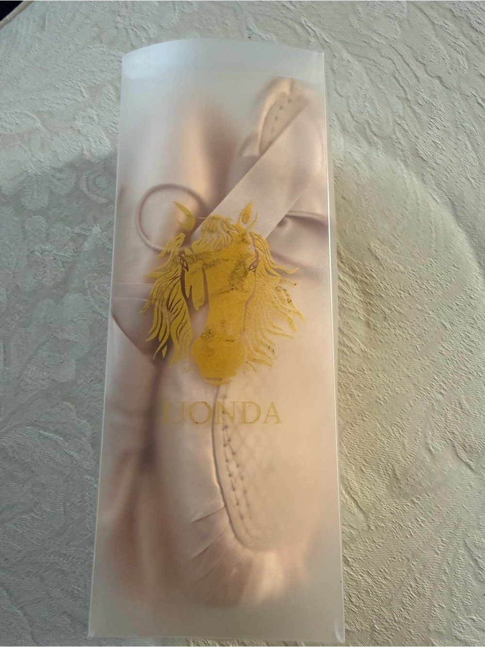 Satin Pointe Ballet Flats in Rose Gold - Picture 4 of 9